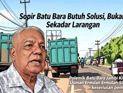 Polemik Batu Bara Jambi Kian Panas, Usman Ermulan Singgung keseriusan pemerintah.