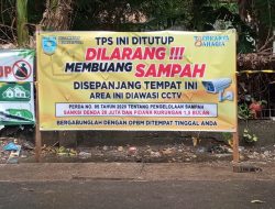 Tempat Pembuangan Sampah di Jalan Sutoyo (Jalan Baru) Resmi Ditutup, Dukung Program Bersih Kota Jambi