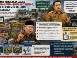 Polemik Kerusakan Jalan Tanjung Pauh–Simpang Tempino, Sikap Bupati Muaro Jambi Tuai Sorotan