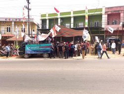 ratusan masyarakat geruduk gelar aksi demo ‎ di kantor PT SAS/RMKE, langgar kesepakatan warga bersama Gubernur 