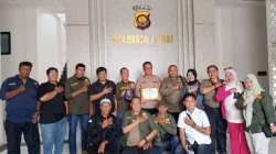 AWaSI Jambi Anjangsana Bersama Kapolresta Jambi, Berikan Cenderamata dan Piagam Penghargaan
