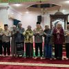 Pererat Silaturahmi, Kapolresta Jambi Dampingi Kapolda dan Wakapolda Jambi Sholat Subuh Berjamaah di Masjid Jami’ Ass’addah Thehok