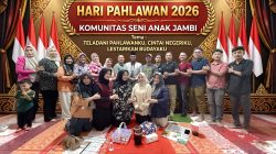 Peringati Hari Pahlawan 2026, Komunitas Seni Anak Jambi Siap Gelar 6 Perlombaan Seni Budaya Bertema Pahlawan