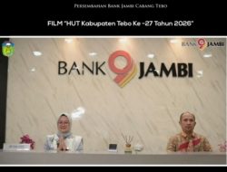 Bank Jambi Rilis Film Dokumenter Sinergi Pembangunan Daerah di HUT ke-27 Kabupaten Tebo